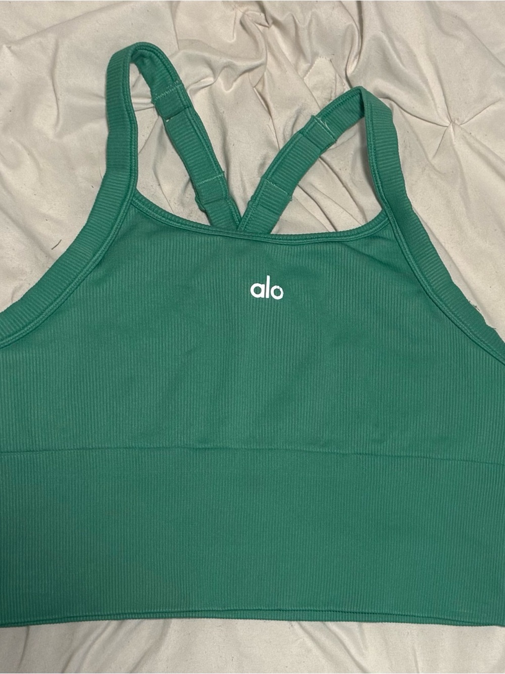 Alo Seamless Ribbed Favorite Bra Tank